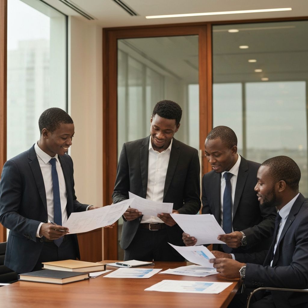 Vuka Afrika Advisory team in a strategy meeting